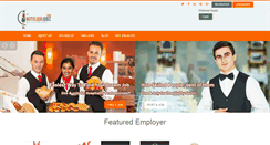 Desktop Screenshot of hotelierjobz.com